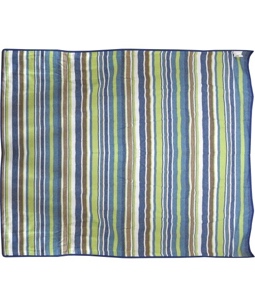 Picnic Blanket Cattara Spring - Blue/Sriped 150x150cm