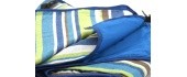 Picnic Blanket Cattara Spring - Blue/Sriped 150x150cm