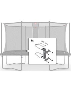 Safety Net Comfort - Fasteners 330 & 410 (Set for 1 Tube)