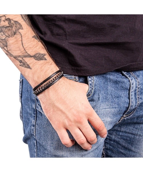 Leather Bracelet W-TEC Cregnesh