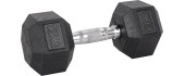 Hexagonal dumbbell inSPORTline HEX 12kg