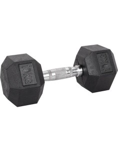 Hex Dumbbell inSPORTline Hexsteel 10 kg