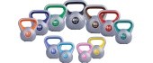 Cement-Filled Vinyl Kettlebell inSPORTline 10 kg