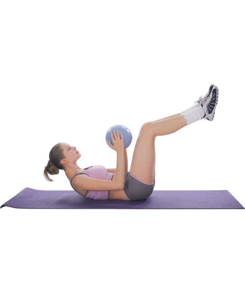 Gimnastikos kamuolys inSPORTline Aerobic Ball 25 cm - Mocha mousse