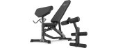 Set MS39_2.0 | Double-sided adjustable training bench + prayer bar + press - Marbo Sport