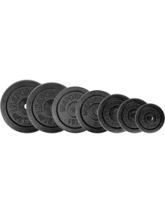 Steel Weight Plate Set inSPORTline 2x0.5-20 kg