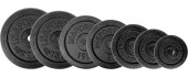 Steel Weight Plate Set inSPORTline 2x0.5-20 kg