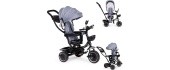 Tricycle with swivel seat canopy ECOTOYS