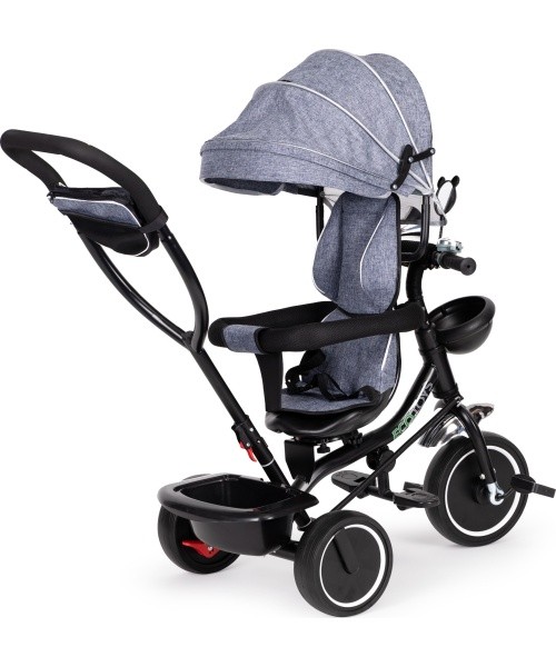 Tricycle with swivel seat canopy ECOTOYS