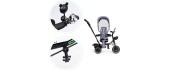 Tricycle with swivel seat canopy ECOTOYS