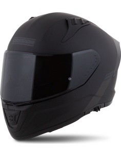 Motorcycle Helmet Cassida Aero Solid Matte Black/Gray