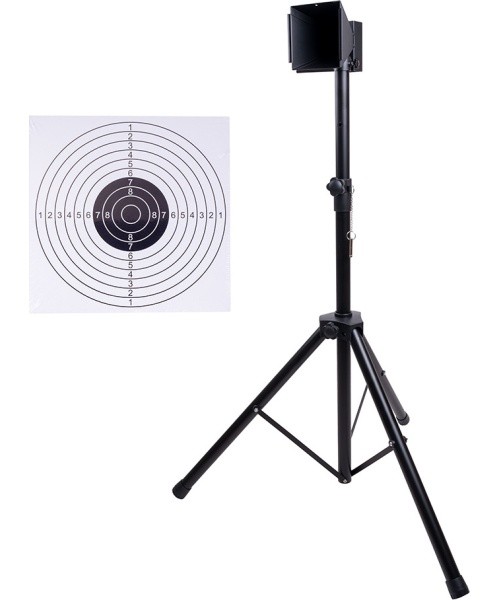 Pellet Catcher w/ Stand & 100 Paper Targets inSPORTline Pelstand