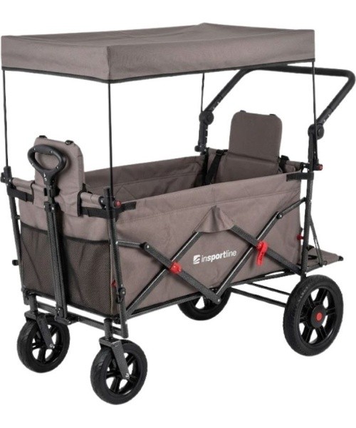 Sudedamas transportavimo vežimėlis inSPORTline StrollKidz vaikams vežti