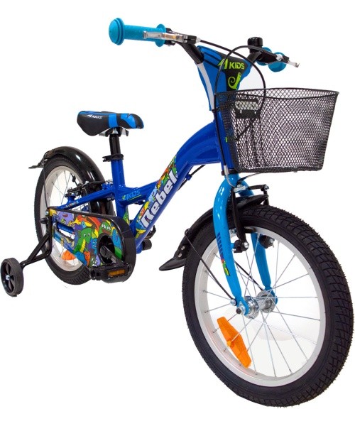 4KIDS Rebel 16" dydis 10" (25.5 cm) (aliuminis, mėlyna)