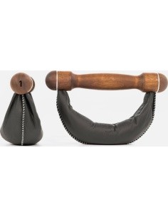 SwingBells Nussbaum Schwarz Set - 8 kg