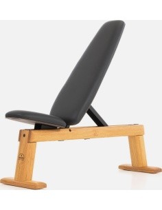 WeightBench Eiche - Echtleder