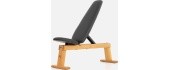 WeightBench ąžuolinis universalus suolas - Echtleder