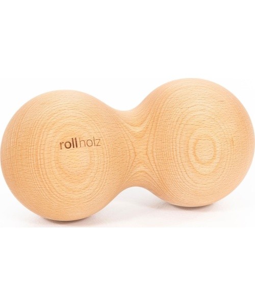 rollholz Doppelkugel Buche 10 cm