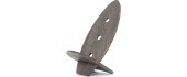 Rollbrett Wellenreiter schwarz