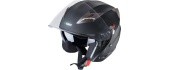 Motociklininko šalmas W-TEC YM-627 - Matinė juoda-bronzinė