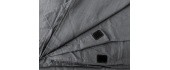 Sleeping Bag Liner Origin Outdoors Cotton Rectangular Anthracite