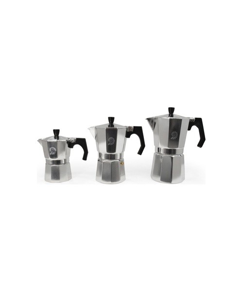 BasicNature Bellanapoli Espresso Maker, 6 Cups