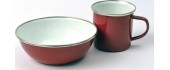 Emaliuotas dubuo Origin Outdoors 15cm, raudonas