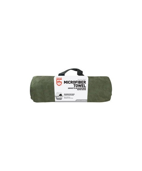Towel GearAid Microfiber Moss, 90x155cm