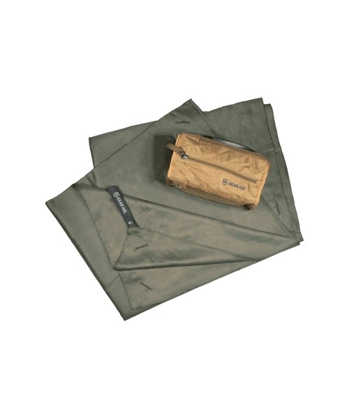 Rankšluostis GearAid Microfiber Moss, 50x100cm, žalias
