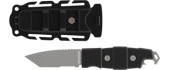 Peilis GearAid Kotu Tanto, juodas