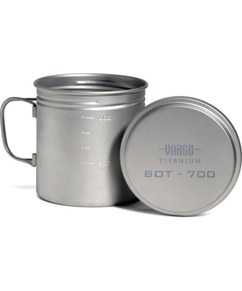 Titaninis puodelis-butelis Vargo Bot, 0,7 l