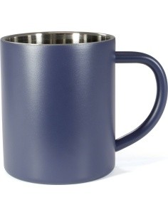 BasicNature Stainless steel thermo mug 'Deluxe'