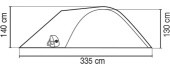 Tent Coleman Darwin Plus, 4 persons