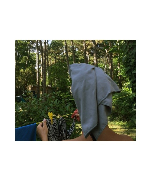 Towel BasicNature Velour, 120x60cm, Grey