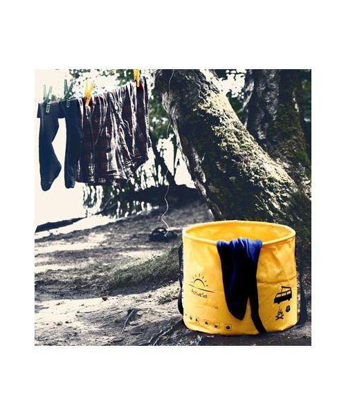 Kibiras ActiveSol Collapsable 10L, geltonas