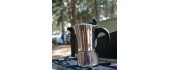 Stainless Steel Espresso Maker BasicNature, 6 Cups