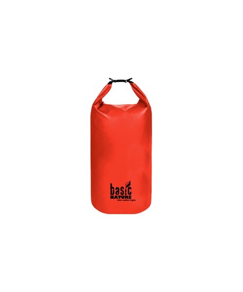 Neperšlampamas krepšys BasicNature 500D 35 l, raudonas