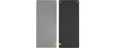 Fitness Mat HMS Premium MFK08, 140x60cm, Grey-Black