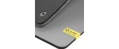 Fitness Mat HMS Premium MFK08, 140x60cm, Grey-Black