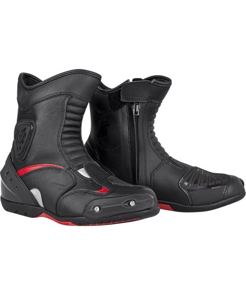 Motociklininko batai W-Tec Bosta - Juoda/raudona