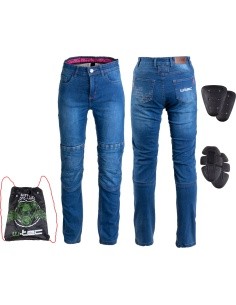 Women’s Motorcycle Jeans W-TEC GoralCE - Blue