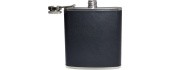 BasicNature Hip flask 'Leather'