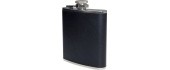 BasicNature Hip flask 'Leather'