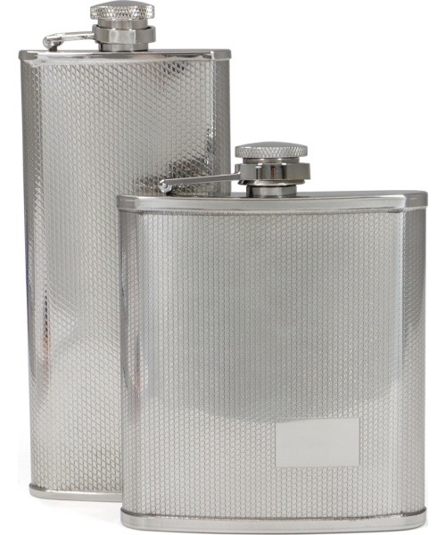 BasicNature Hip flask, dull