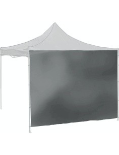 Sidewalls for party tent 2x3m 210D grey WATERPROOF