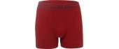 Men’s Boxer Trunks Brubeck Cotton Comfort - Dark Red