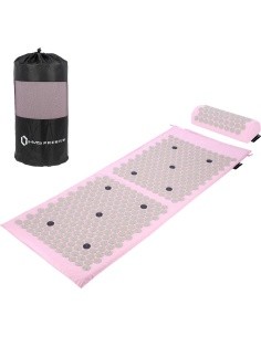 Akupresūros kilimėlio rinkinys AKM04 Pink HMS Premium