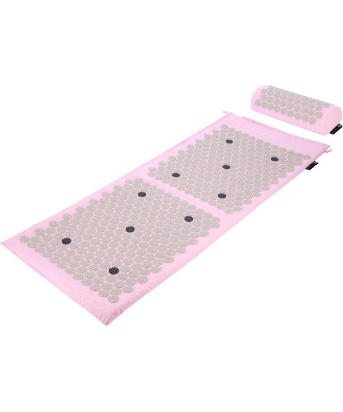 Akupresūros kilimėlio rinkinys AKM04 Pink HMS Premium