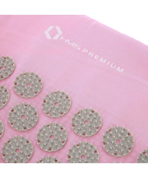 Akupresūros kilimėlio rinkinys AKM04 Pink HMS Premium