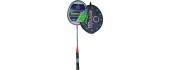 Badmintono raketė Spartan Drop Shot - Raudona, bronzos